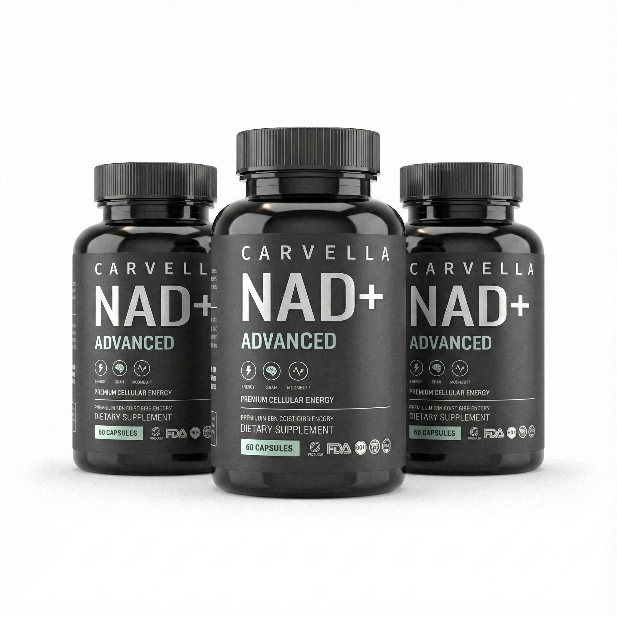 CARVELLA™ NAD+ Advanced Daily Supplement – 60 Capsules