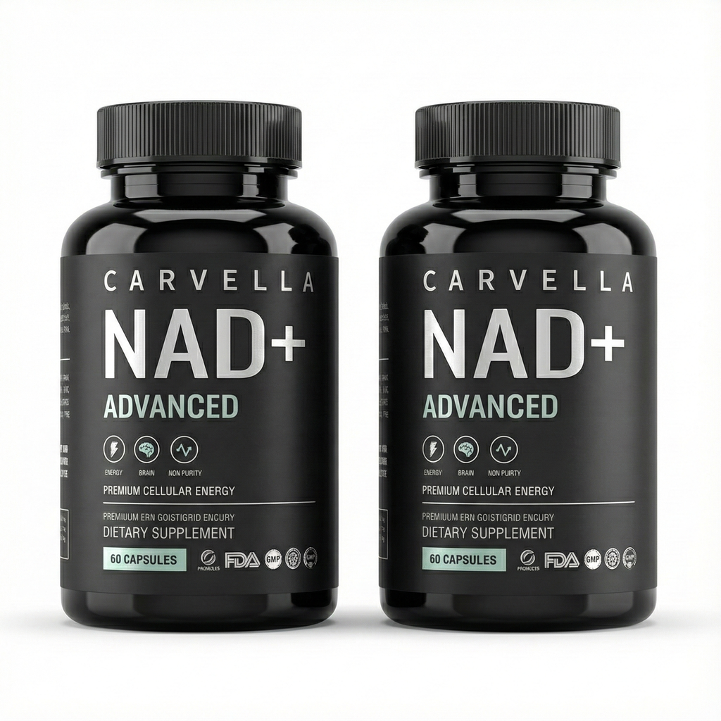 CARVELLA™ NAD+ Advanced Daily Supplement – 60 Capsules