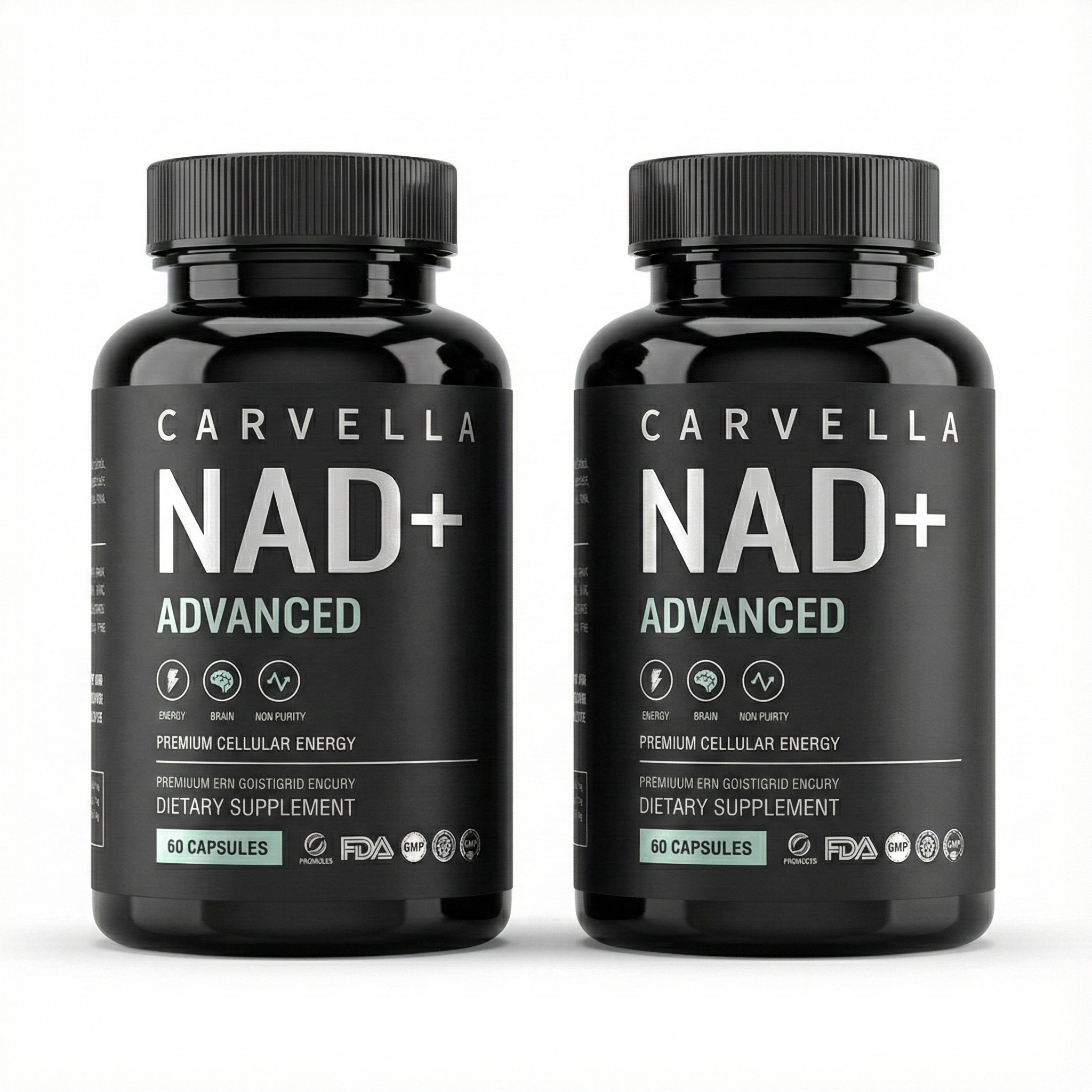 CARVELLA™ NAD+ Advanced Daily Supplement – 60 Capsules