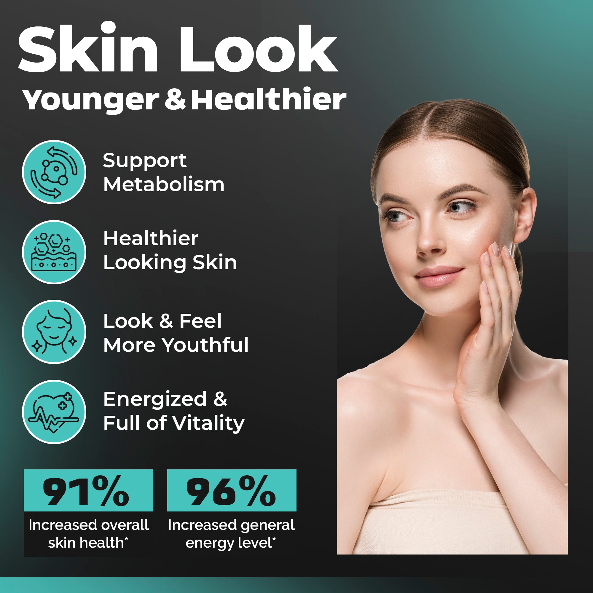 CARVELLA™ NAD+ Advanced Daily Supplement – 60 Capsules